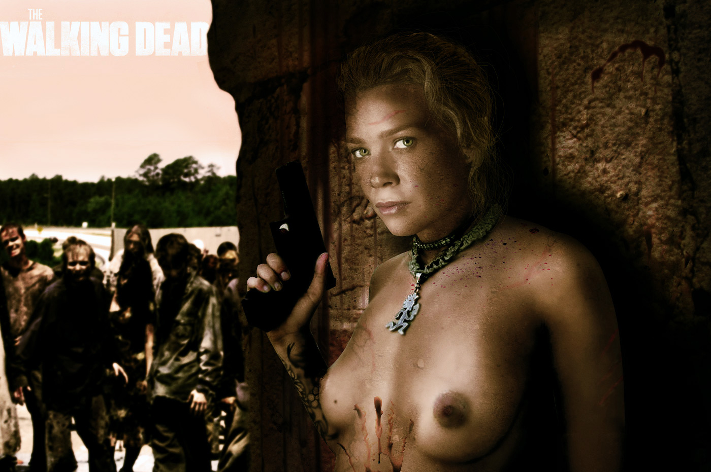 Laurie holden walking dead sextape